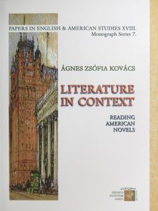 Ágnes Zsófia Kovács - Literature in Context [antikvár]