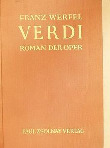 Franz Werfel - Verdi (gótbetűs) [antikvár]