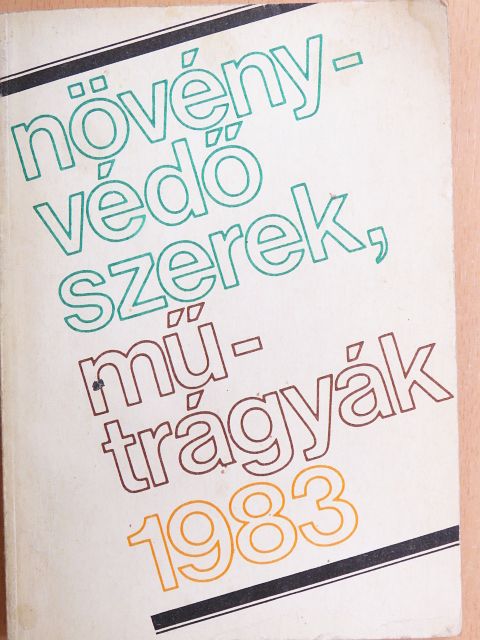 Dr. Bordás Sándor - Növényvédő szerek, műtrágyák 1983 [antikvár]