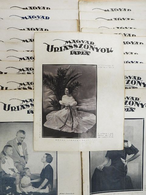 Bácskai Magda - Magyar Uriasszonyok Lapja 1935-1938 (vegyes számok) (20 db) [antikvár]