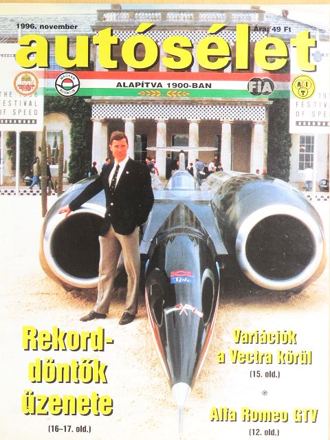 Autósélet 1996. november [antikvár]
