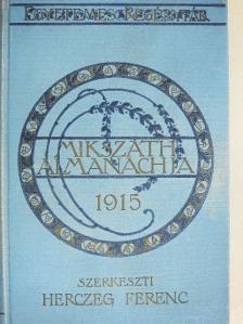 Balla Ignác - Mikszáth Almanach az 1915-ik évre [antikvár]