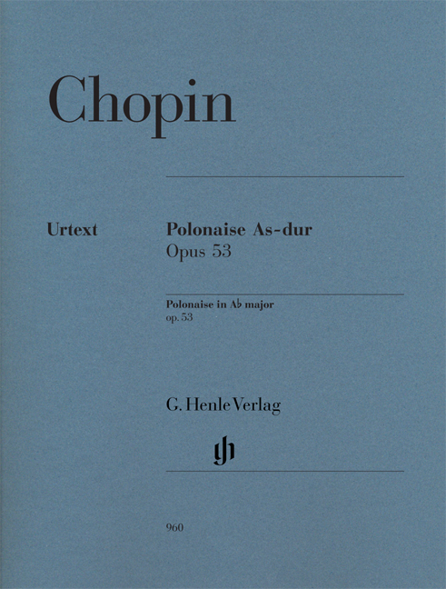 Chopin - POLONAISE AS-DUR OP.53 FÜR KLAVIER URTEXT (MÜLLERMANN/THEOPOLD)