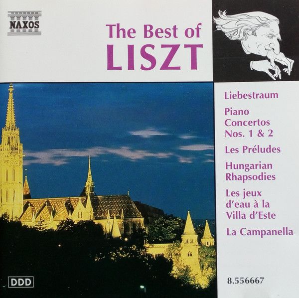 LISZT - THE BEST OF LISZT CD