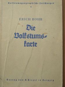 Erich Röhr - Die Volkstumskarte (gótbetűs) [antikvár]