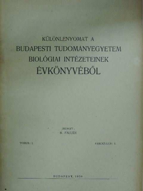 Dr. Frenyó Vilmos - Néhány alkilamin növényélettani szerepéről [antikvár]