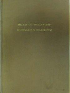 Bartók Béla - Hungarian Folksongs [antikvár]