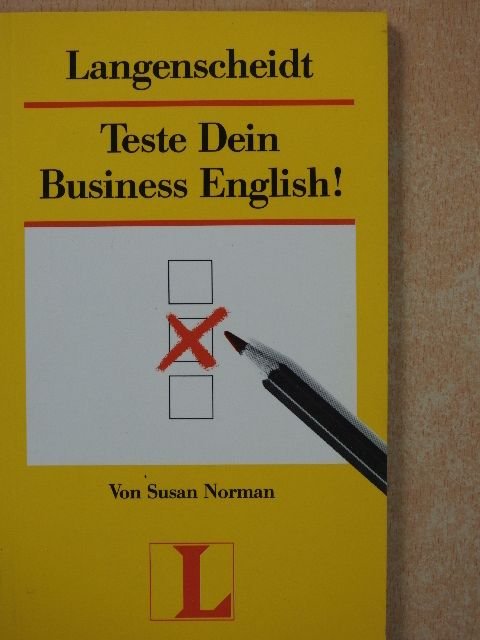Susan Norman - Teste Dein Business English! [antikvár]