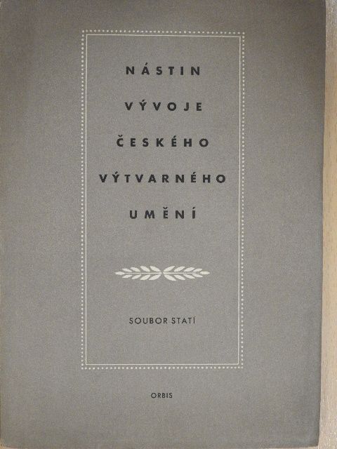 Nástin vyvoje ceského vytvarného umení [antikvár]