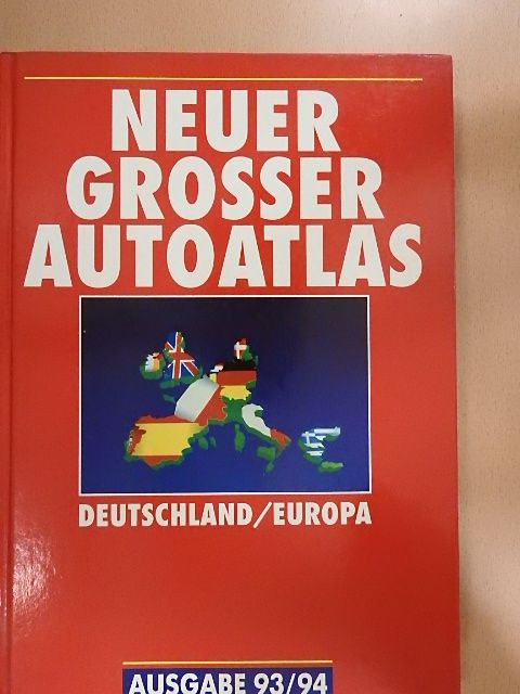 Pilot Autoatlas Deutschland/Europa 93-94 [antikvár]