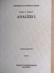 Leindler L. - Analízis I. [antikvár]