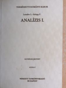 Leindler L. - Analízis I. [antikvár]