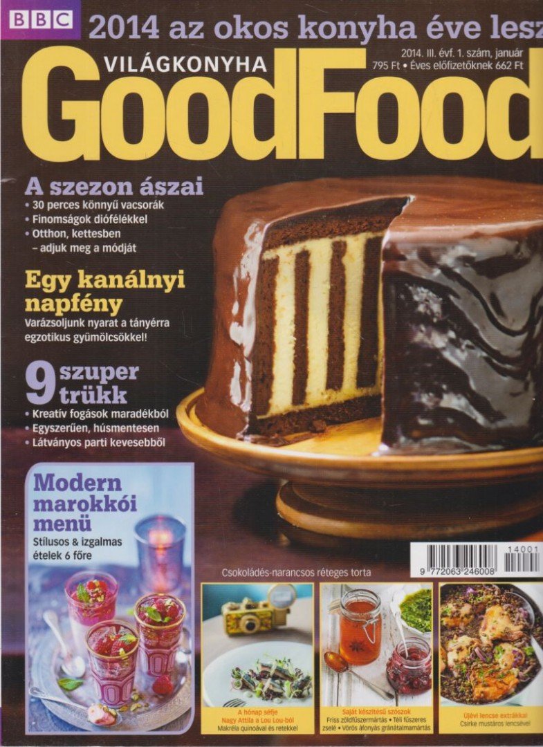 Ördögh Bálint - BBC GoodFood 2014. január [antikvár]