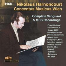 COMPLETE VANGUARD & MHS RECORDINGS 11CD NIKOLAUS HARNONCOURT