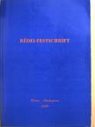 Benkő Loránd - Rédei-Festschrift [antikvár]