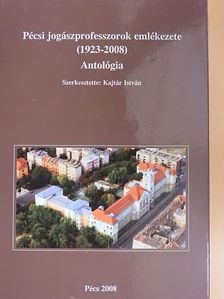 Kőhalmi László - Pécsi jogászprofesszorok emlékezete (1923-2008) [antikvár]