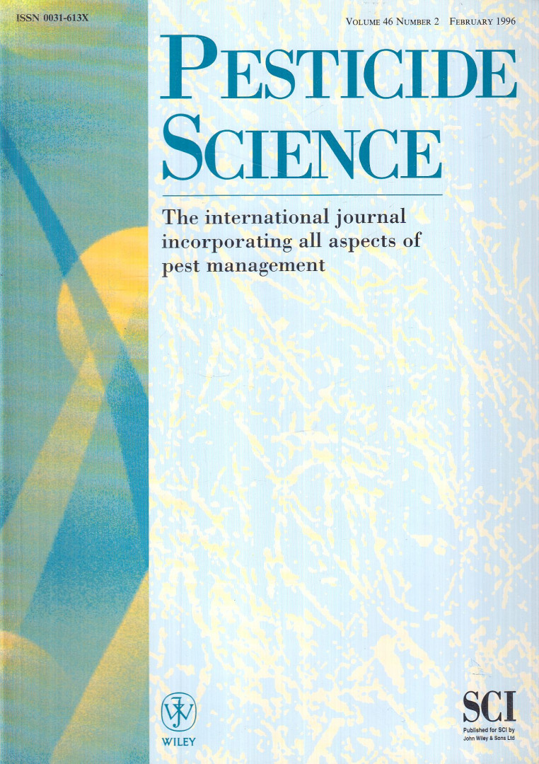 G. T. Brooks - Pesticide Science Volume 46, Number 2 February 1996 [antikvár]