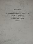 Hideg Ágnes - A történelmi és régészeti közlemények repertóriuma 1926-1928 [antikvár]
