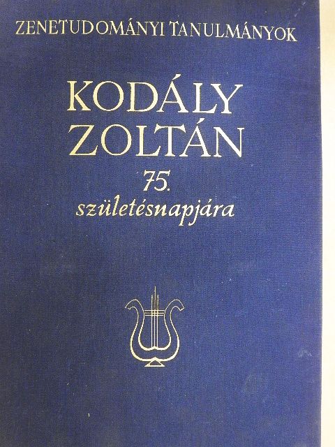 Bárdos Kornél - Kodály Zoltán 75. születésnapjára [antikvár]