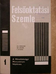 Ábrahám Ambrus - Felsőoktatási Szemle 1967. január-december [antikvár]