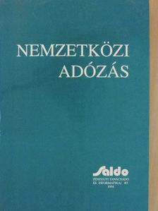 Dr. Deák Dániel - Nemzetközi adózás [antikvár]