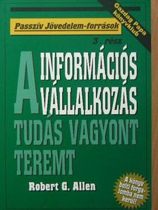 Robert G. Allen - Információs vállalkozás [antikvár]