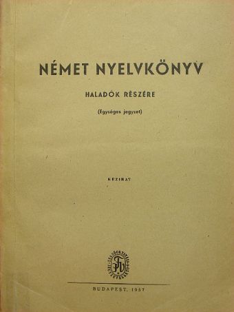 Dr. Szirmai Gina - Német nyelvkönyv [antikvár]