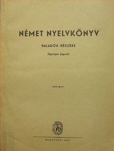 Dr. Szirmai Gina - Német nyelvkönyv [antikvár]