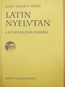 Kováts Gyula - Latin nyelvtan [antikvár]