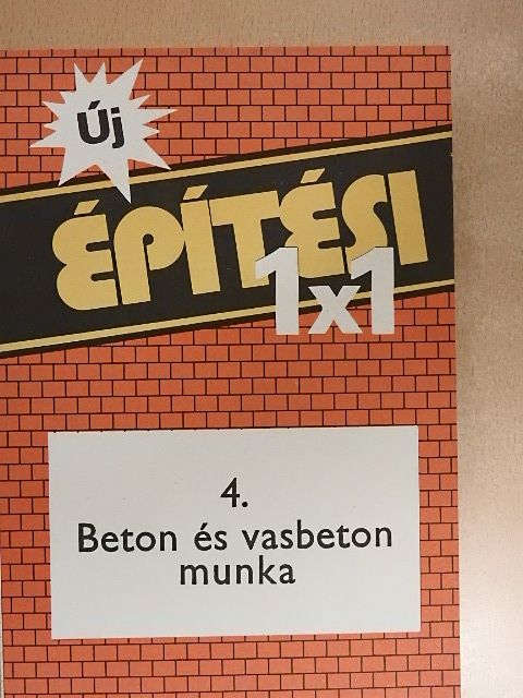 Dr. Nagy Pál - Beton és vasbeton munka [antikvár]