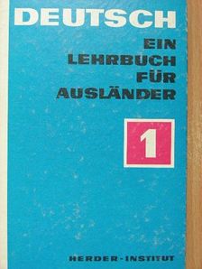 Dr. Alexander Porz - Deutsch - Ein Lehrbuch für Ausländer 1. [antikvár]