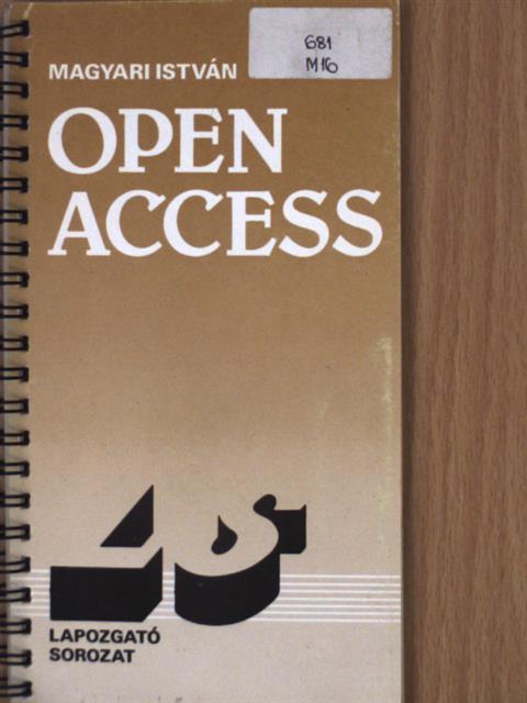 Magyari István - Open Access [antikvár]