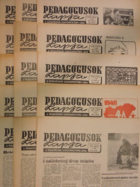 Dr. Kerékgyártó Imre - Pedagógusok Lapja 1977. (nem teljes évfolyam) [antikvár]