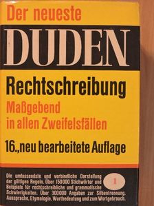 Der neueste Duden 1 [antikvár]
