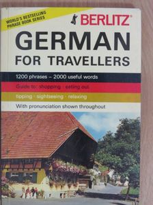 Berlitz German for travellers [antikvár]