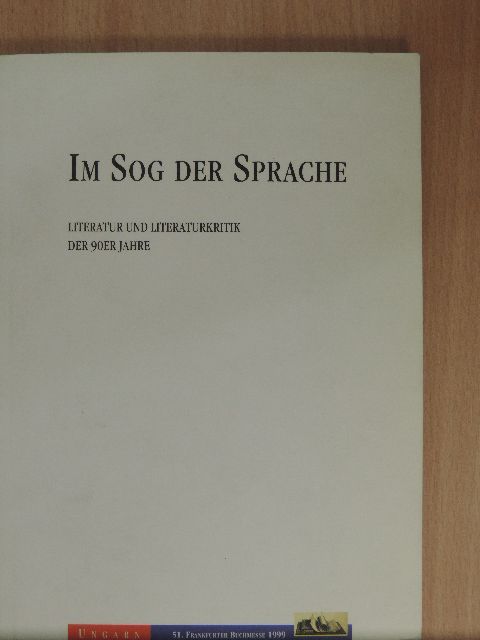 István Dobos - Im Sog der Sprache [antikvár]