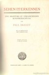 Brandt, Paul - Sehen und Erkennen [antikvár]