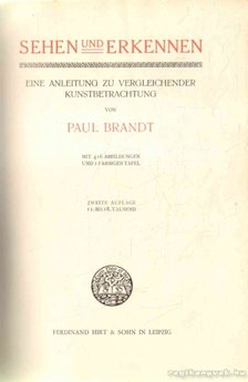Brandt, Paul - Sehen und Erkennen [antikvár]