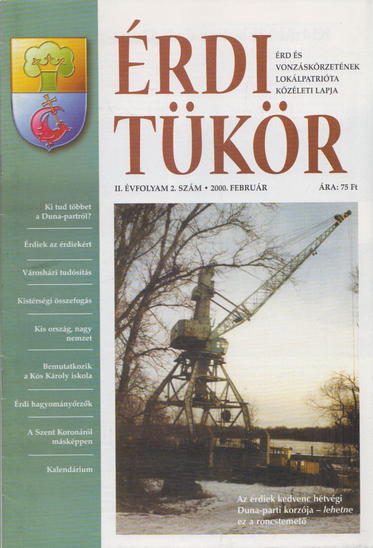 Bartos Csilla - Érdi tükör II. évfolyam / 2. szám [antikvár]