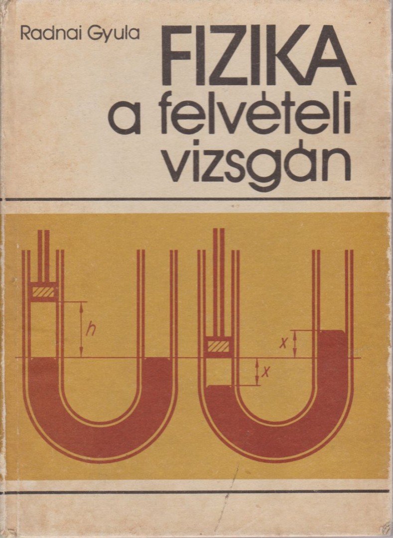 RADNAI GYULA - Fizika a felvételi vizsgán [antikvár]