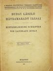 Buday László - Buday László hátramaradt irásai [antikvár]