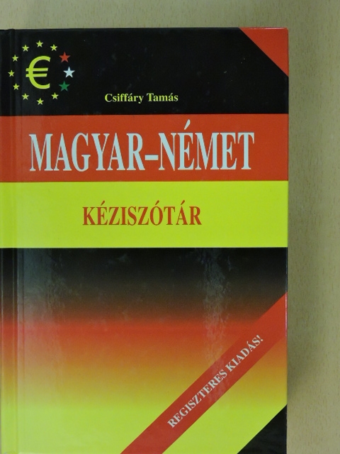 Csiffáry Tamás - Magyar-német kéziszótár [antikvár]