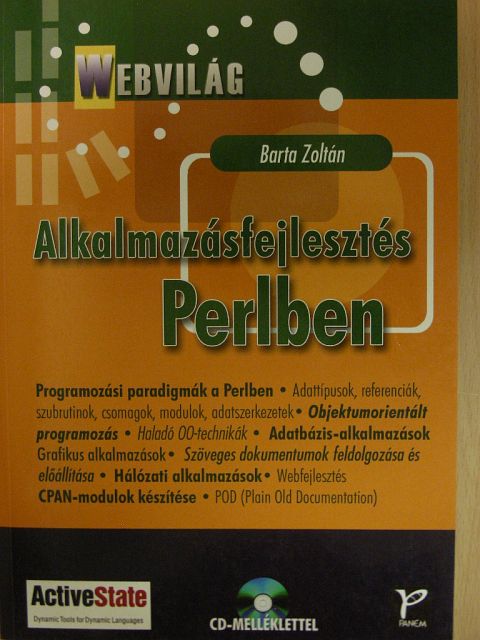 Barta Zoltán - Alkalmazásfejlesztés Perlben [antikvár]