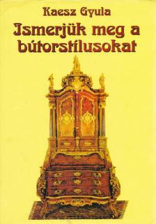 Kaesz Gyula - Ismerjük meg a bútorstílusokat [antikvár]