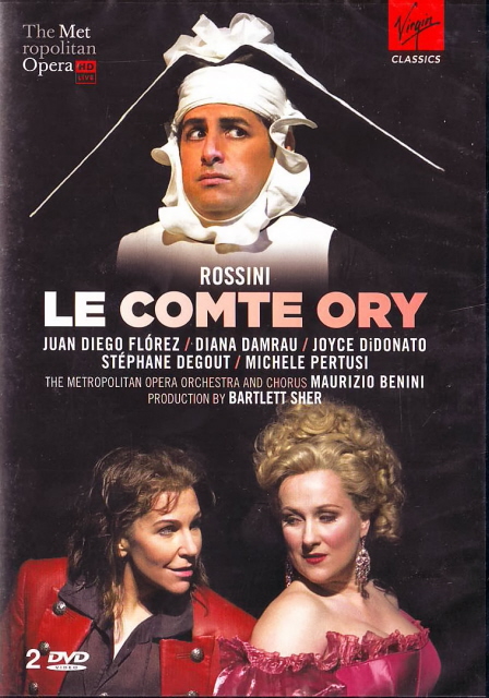 ROSSINI - LE COMTE ORY 2DVD FLOREZ,DAMRAU,DIDONATO
