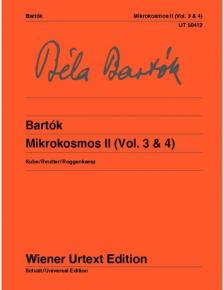 Bartók Béla - MIKROKOSMOS II (VOL. 3 & 4) KUBE / REUTTER / ROGGENKAMP