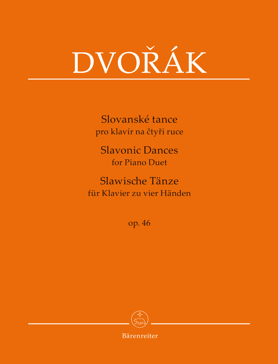 DVORAK - SLAVONIC DANCES FOR PIANO DUET OP.46