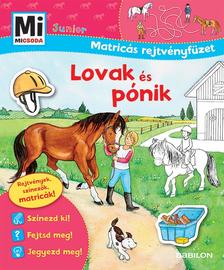 - - Mi MICSODA Junior Matricás rejtvényfüzet - Lovak és pónik