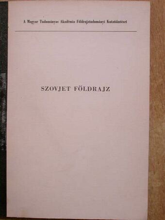 A. D. Lebegyev - Szovjet földrajz 1977/19.szám [antikvár]