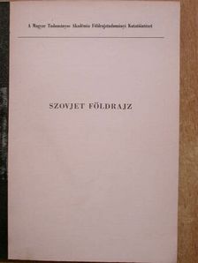 A. D. Lebegyev - Szovjet földrajz 1977/19.szám [antikvár]